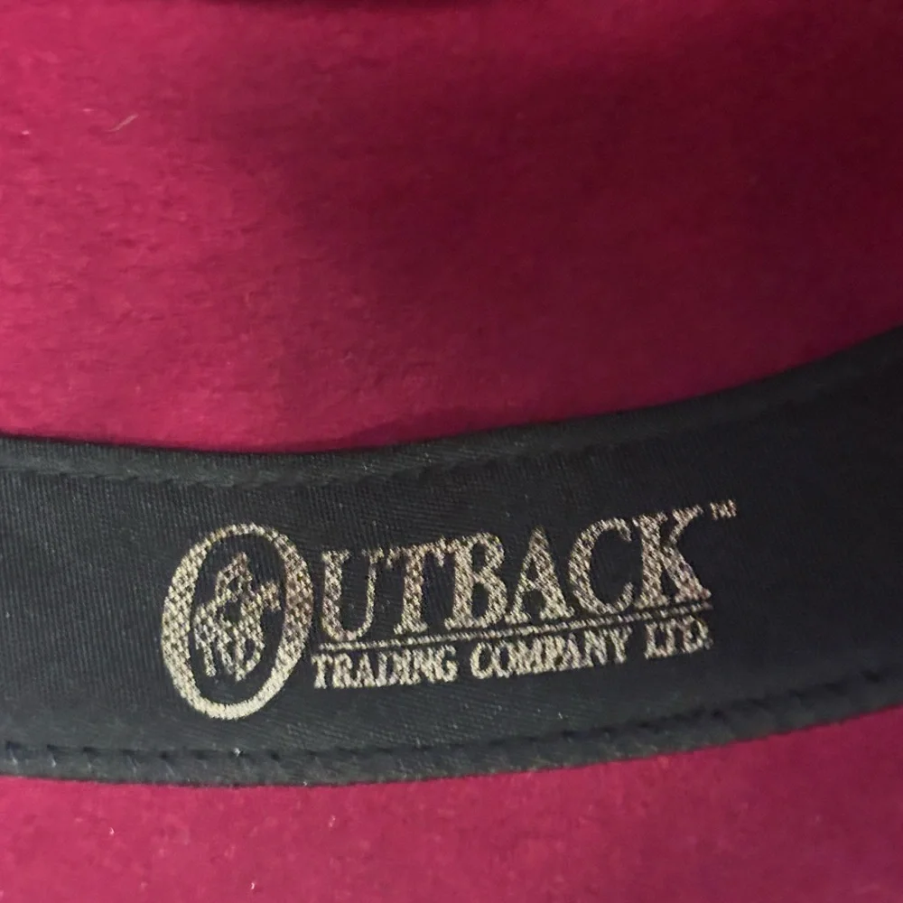 Burgundy Outback Trading Co.Hat - Picture 8 of 10